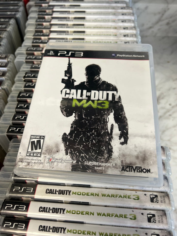 Call of Duty Modern Warfare 3 for Sony Playstation 3 PS3 in case. Tested and Working.     DO61224