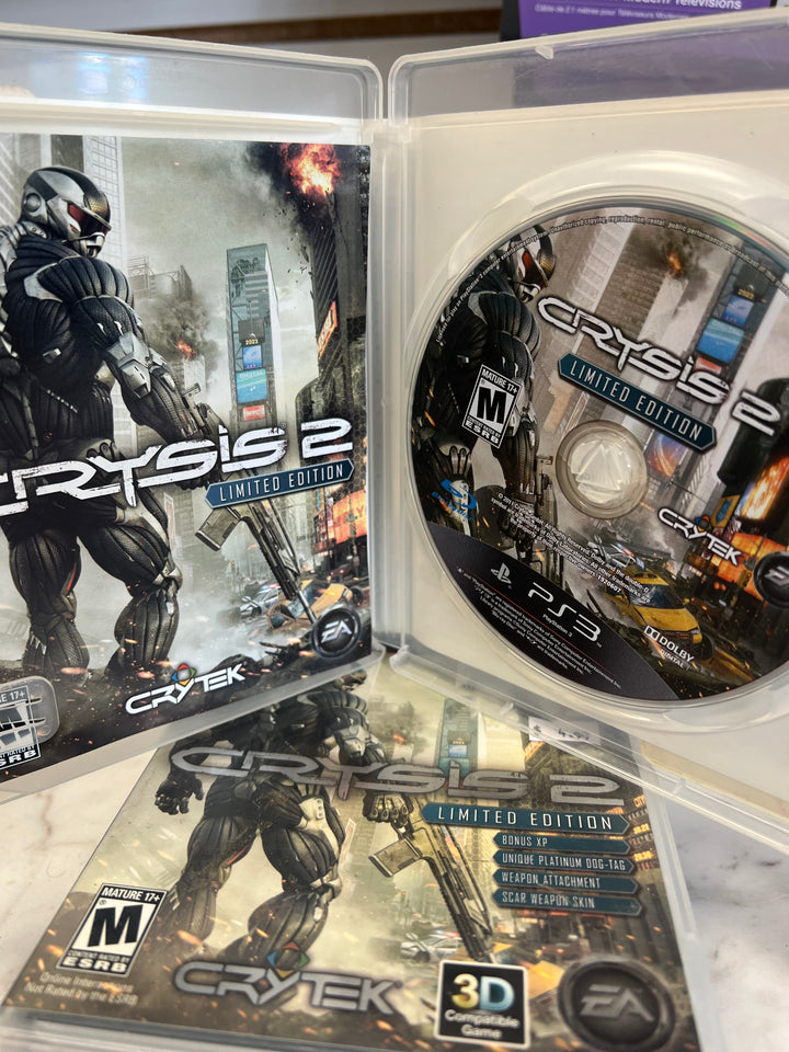 Crysis 2 for Sony Playstation 3 PS3 in case. Tested and Working.     DO61224