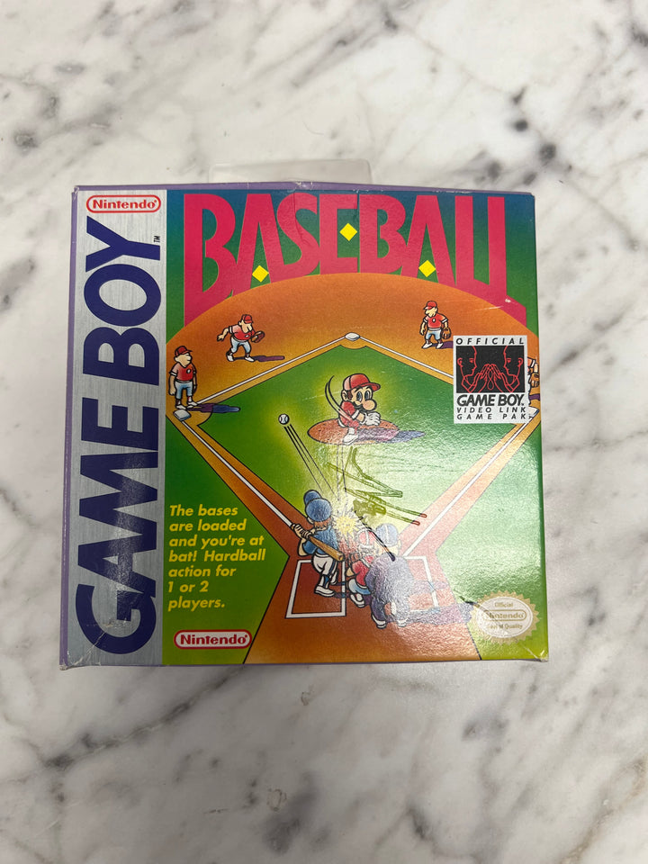 Baseball for Game Boy Box and manual only no insert or game CO92624