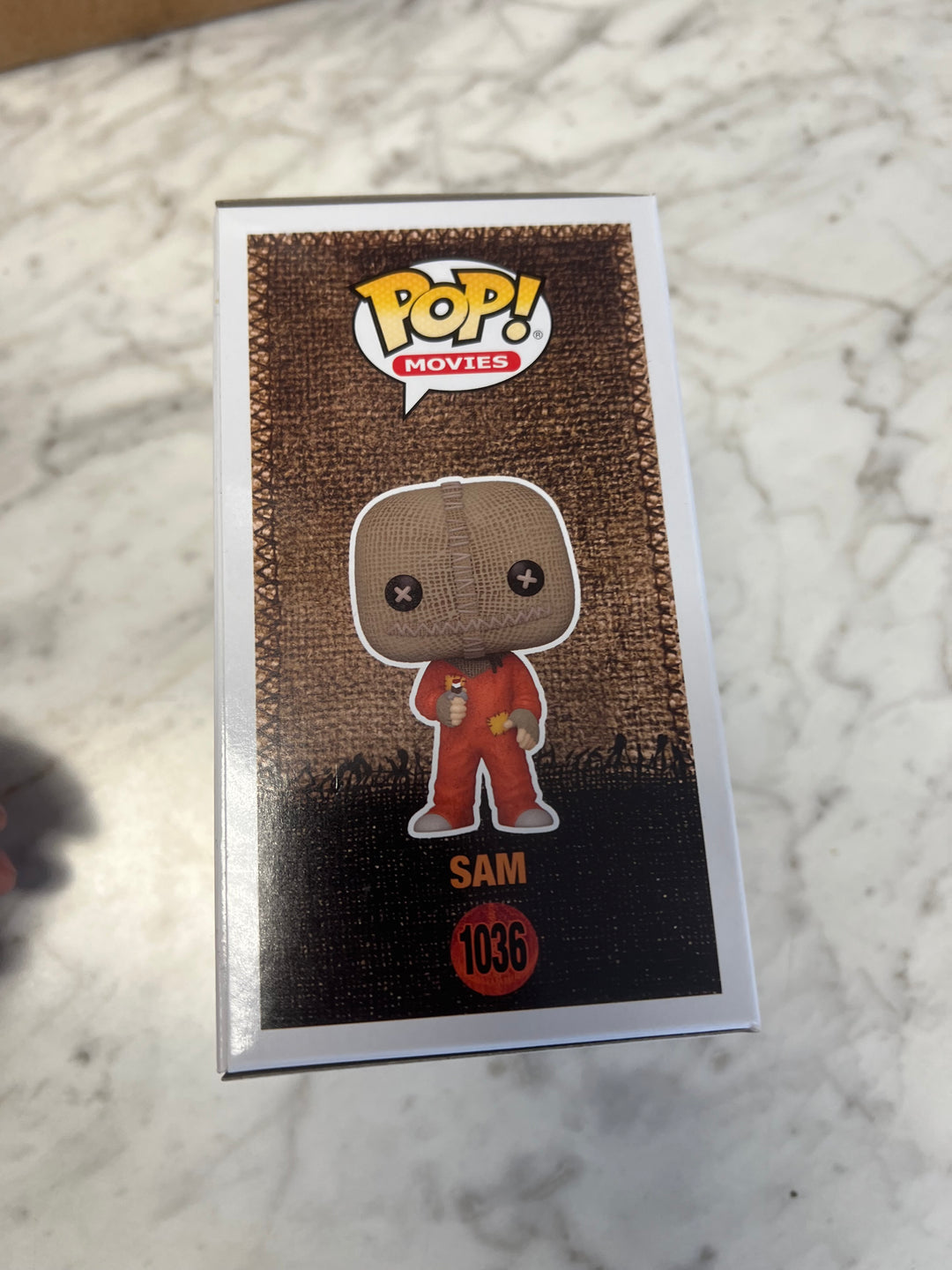 Funko Pop! Sam #1036 Trick or Treat (Flocked) Spirit Halloween  FP1231