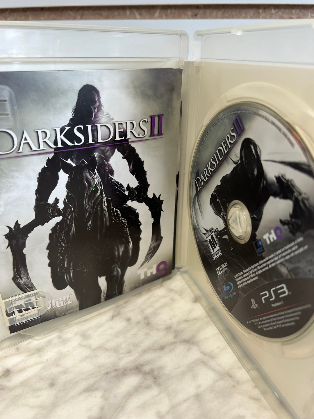 Darksiders II for Sony Playstation 3 PS3 in case. Tested and Working.     DO61224