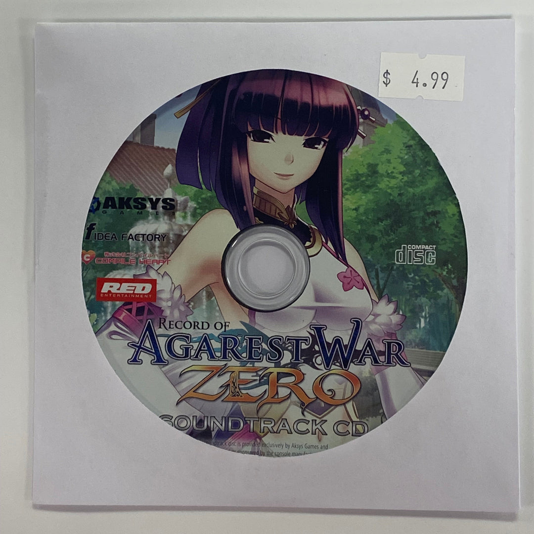 A Record of Agarest War Zero Soundtrack CD ONLY - CD PM7526