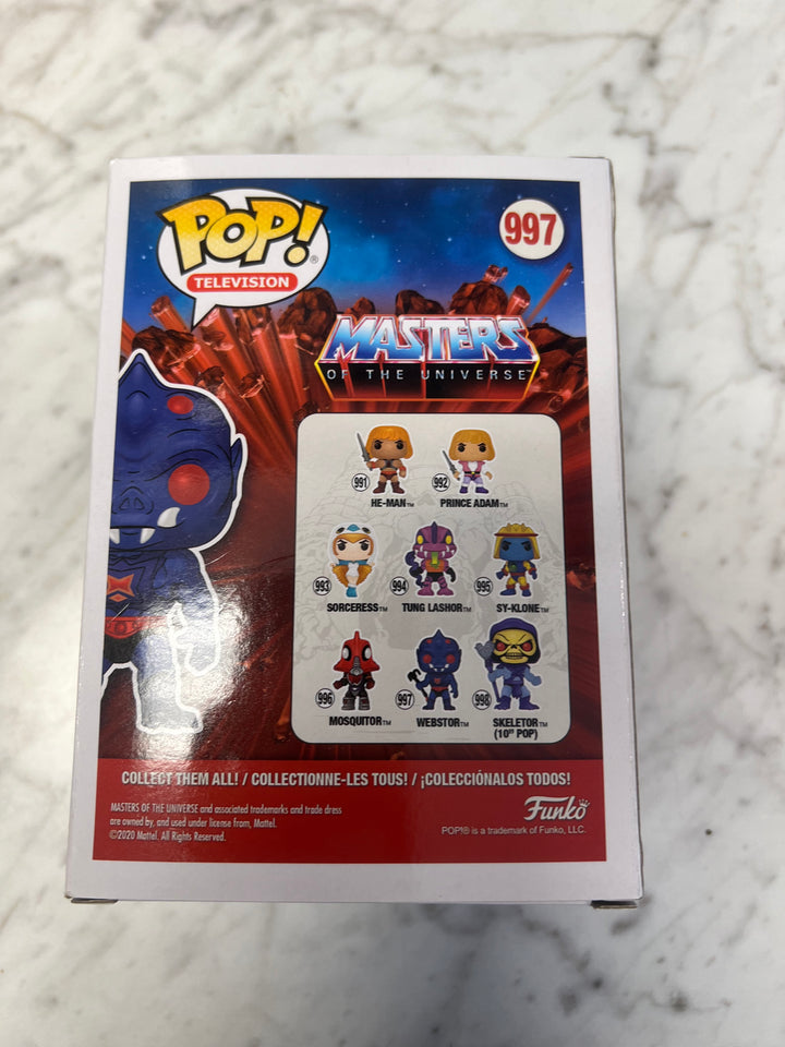 Funko Pop! Webstor #997 Masters of the Universe  FP1231