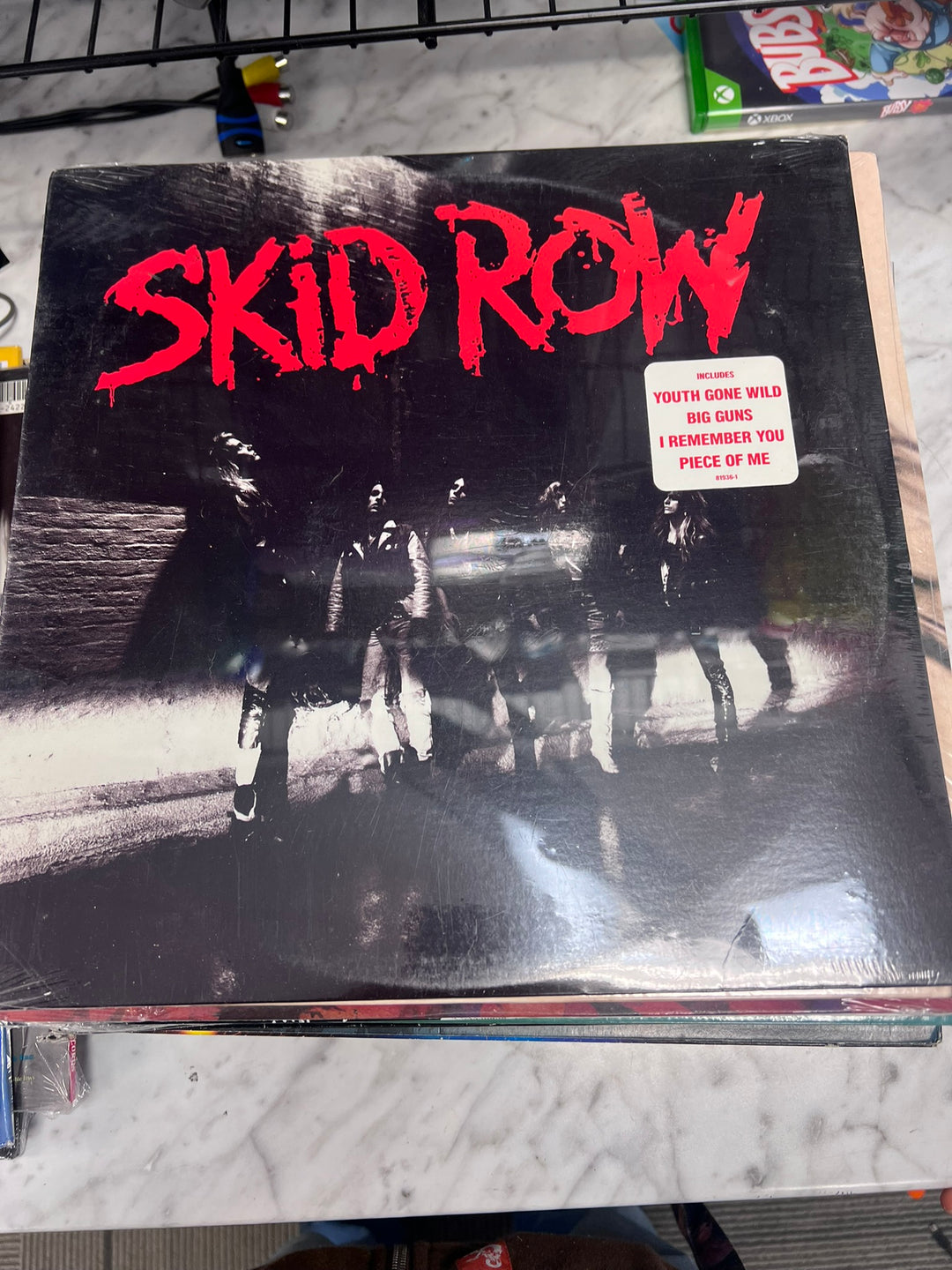 Skid Row - Self Titled (New Sealed) Vinyl Record  NR22026