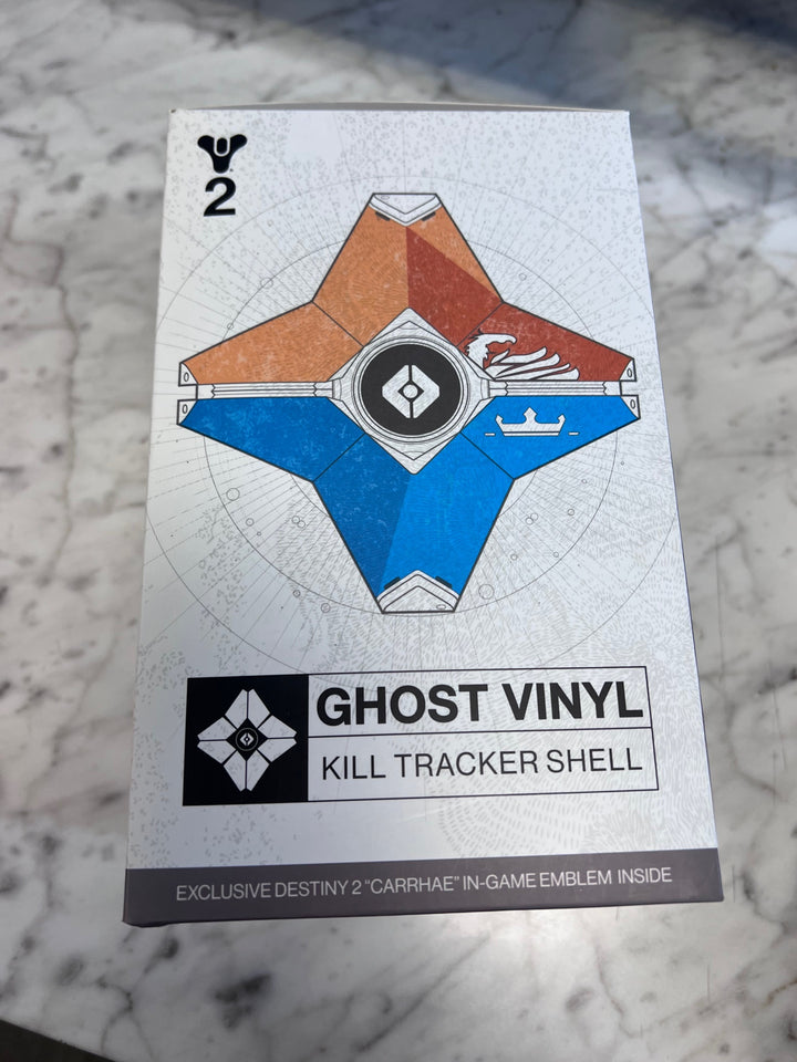 Destiny 2 Kill Tracker Shell Vinyl NO CODE Ghost and Box ONLY Box Coming unglued  UT101425