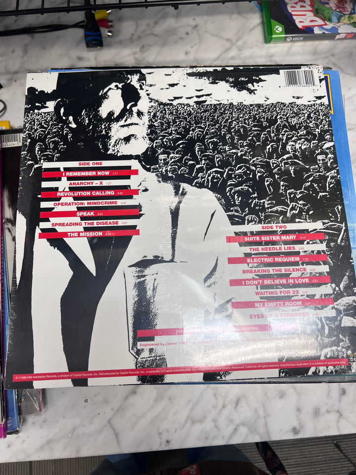 Queensryche - Operation Mindcrime 180 Gram (New Sealed) Vinyl Record  NR22026