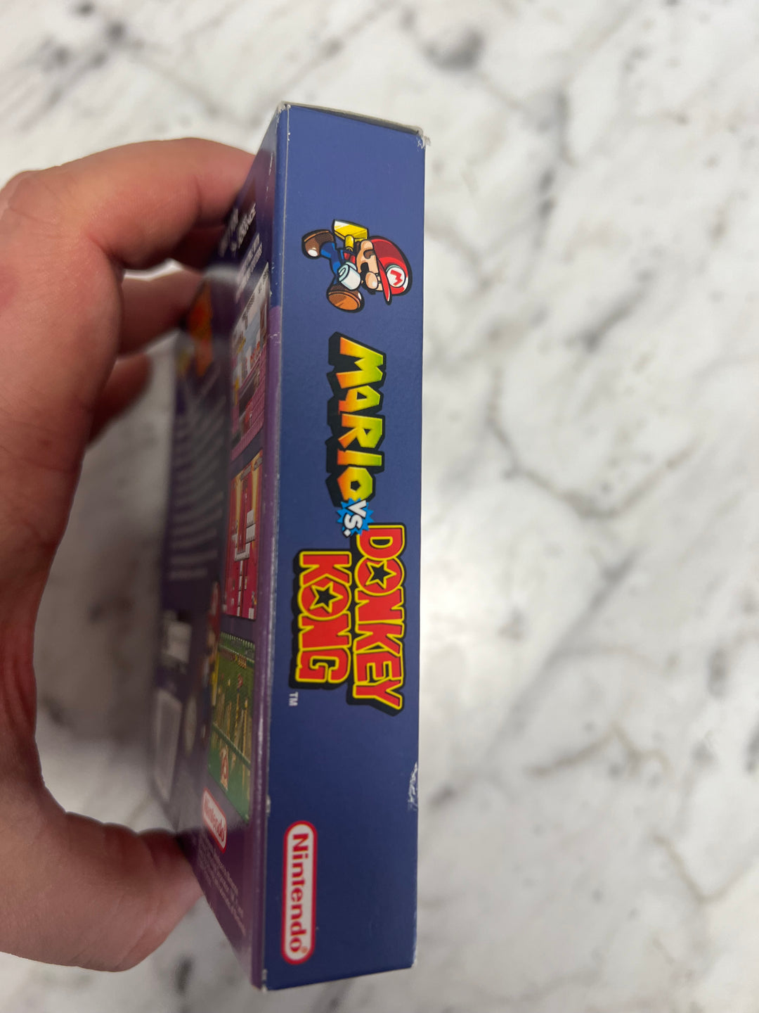 Mario vs. Donkey Kong for Game Boy Advance Box and inserts only no manual or game CO92624