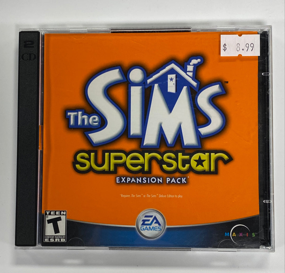 Sims: Superstars Expansion Pack Jewel Case PC CD-ROM    PC7826
