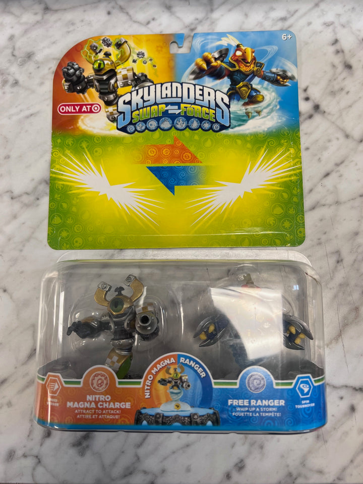 Skylanders Swap Force Nitro Magna Charge/Free Ranger Combo Pack Seal Broken Unused UT101425