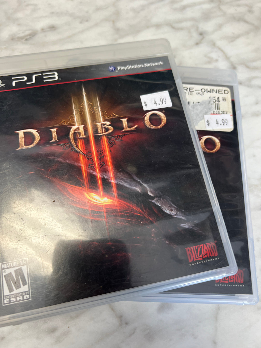 Diablo III 3 for Sony Playstation 3 PS3 in case. Tested and Working.     UD93024