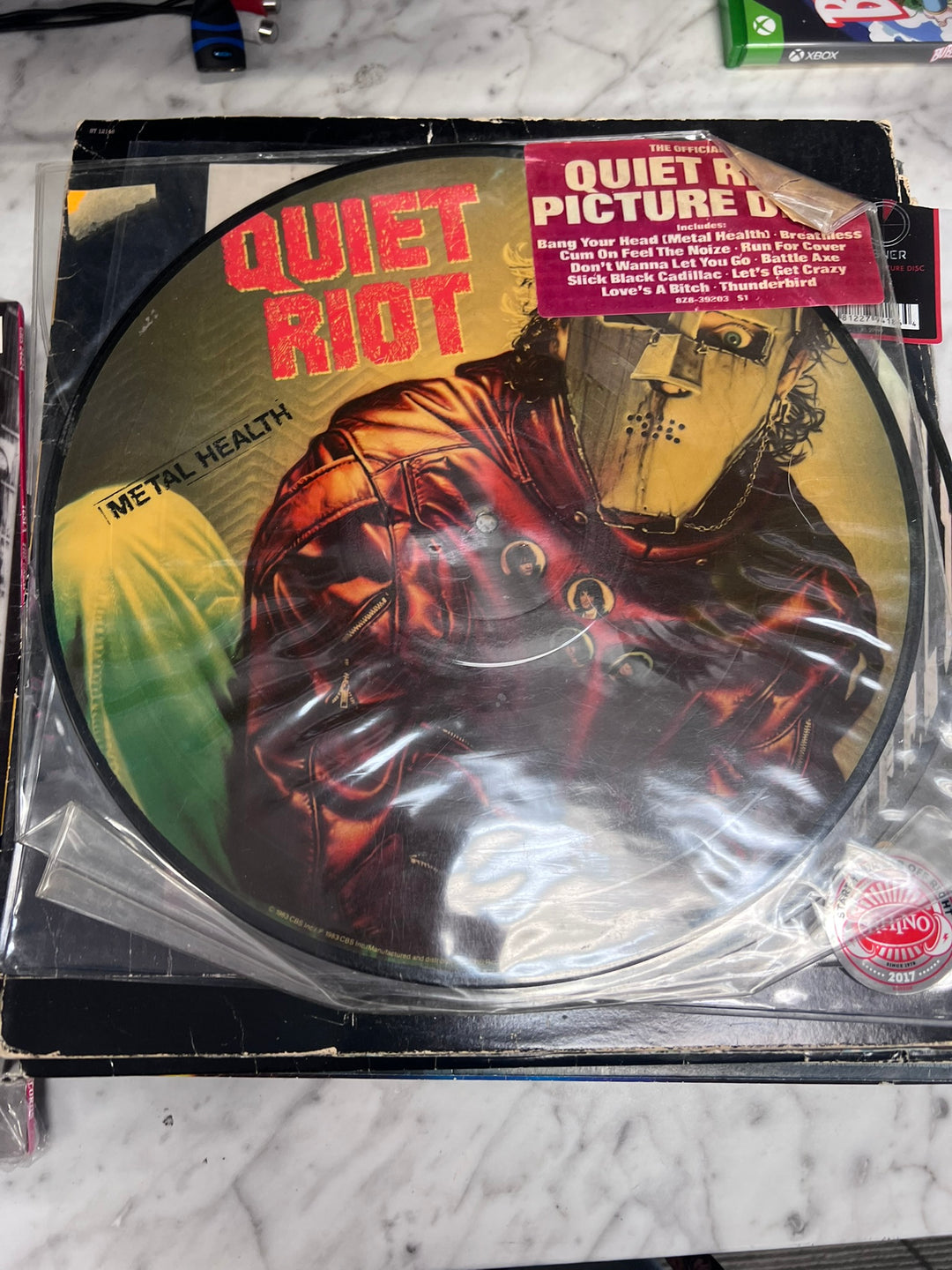 Quiet Riot Metal Health Picture Disc (VG Condition) Vinyl Record  VR22026