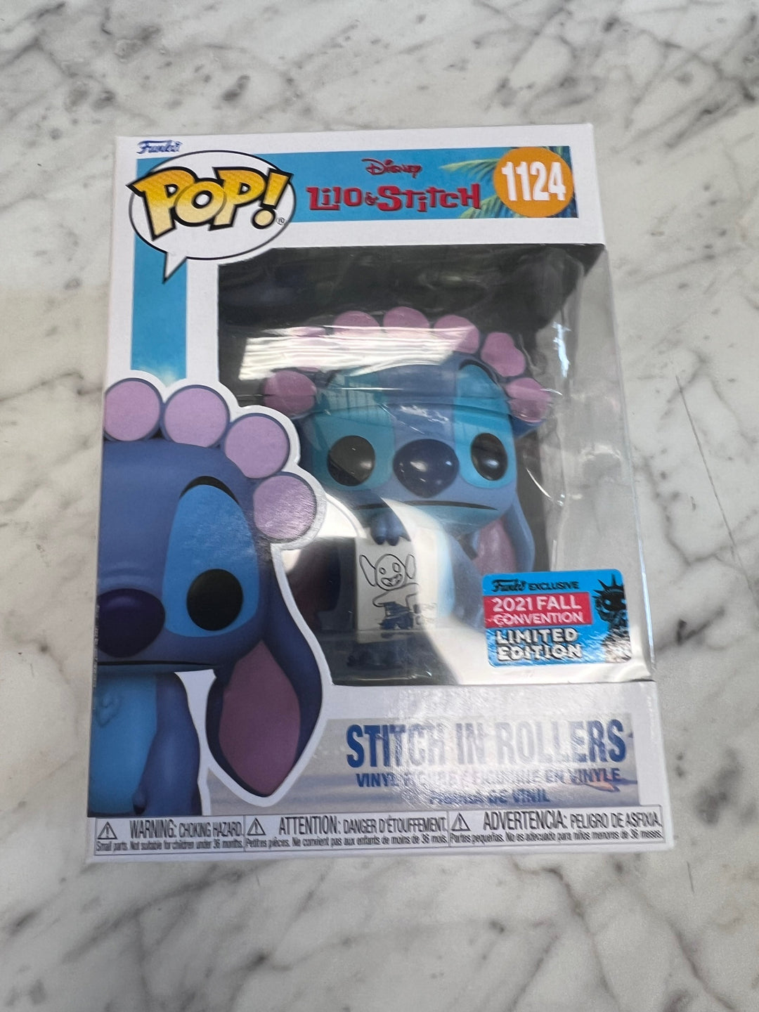 Funko Pop! Stick in Rollers #1124 2021 Fall Convention Limited Edition UT101425