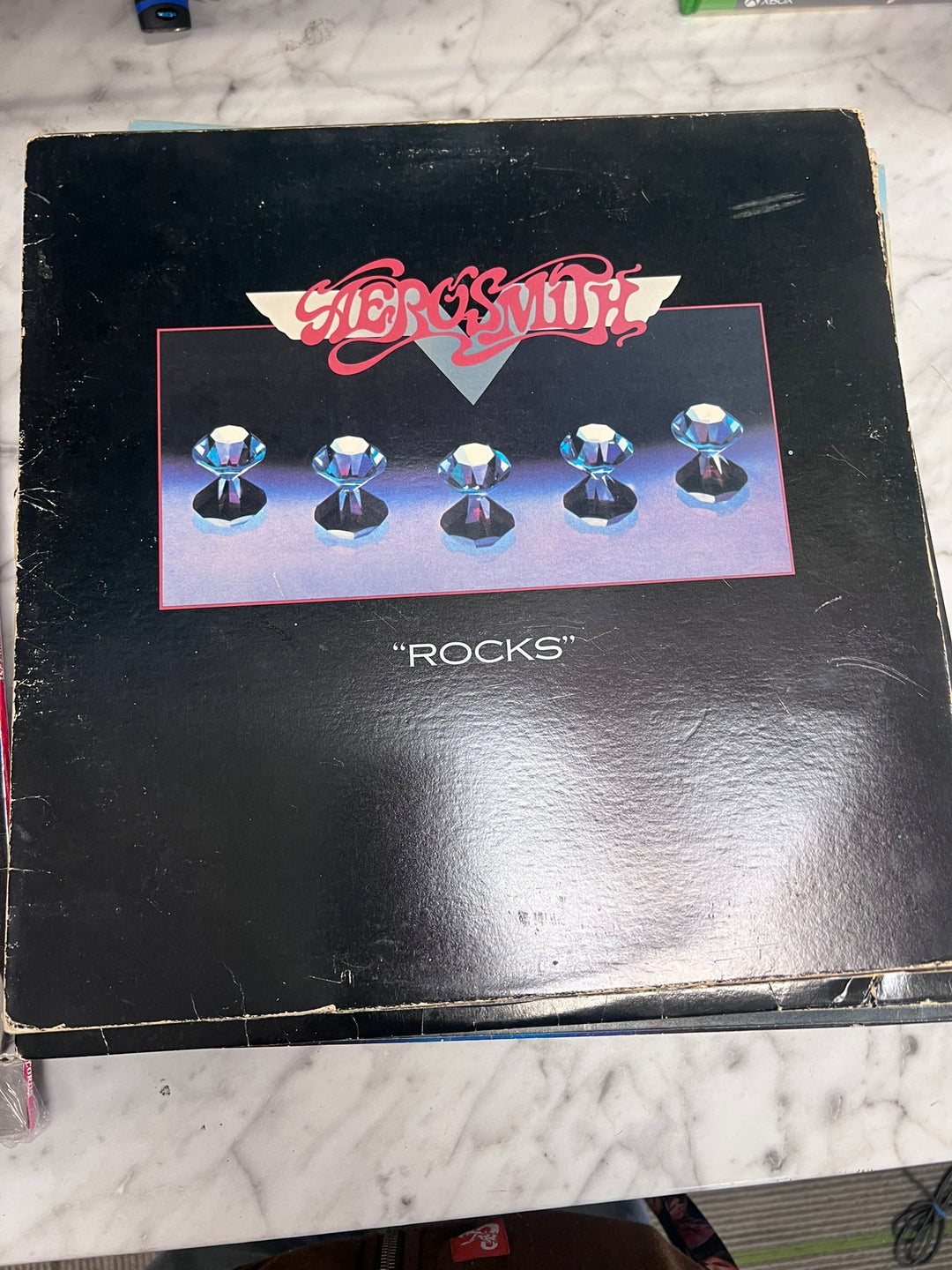 Aerosmith - Rocks (VG Condition) Vinyl Record  VR22026