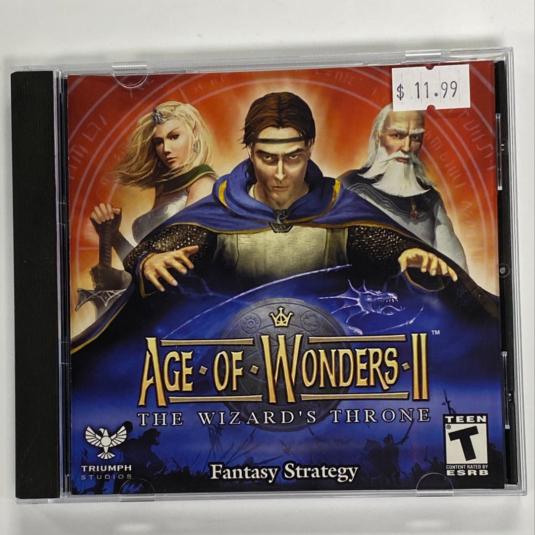 Age of Wonders II (2) The Wizard's Throne PC CD-ROM PC7826