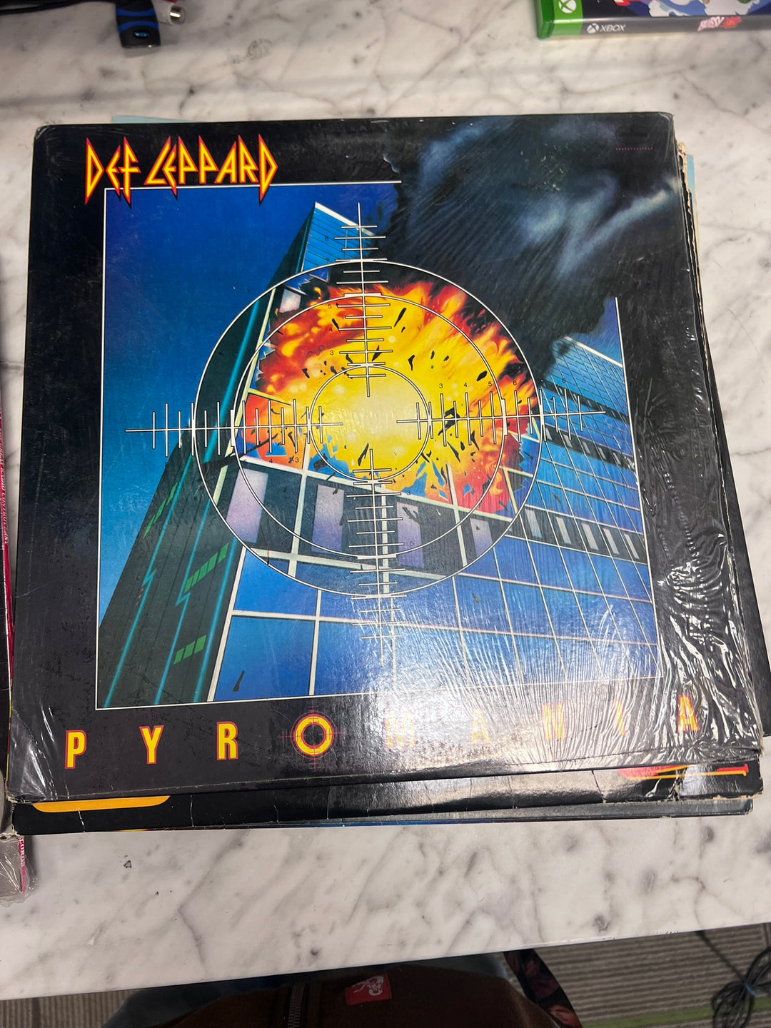 Def Leppard - Pyromania (VG Condition) Vinyl Record  VR22026
