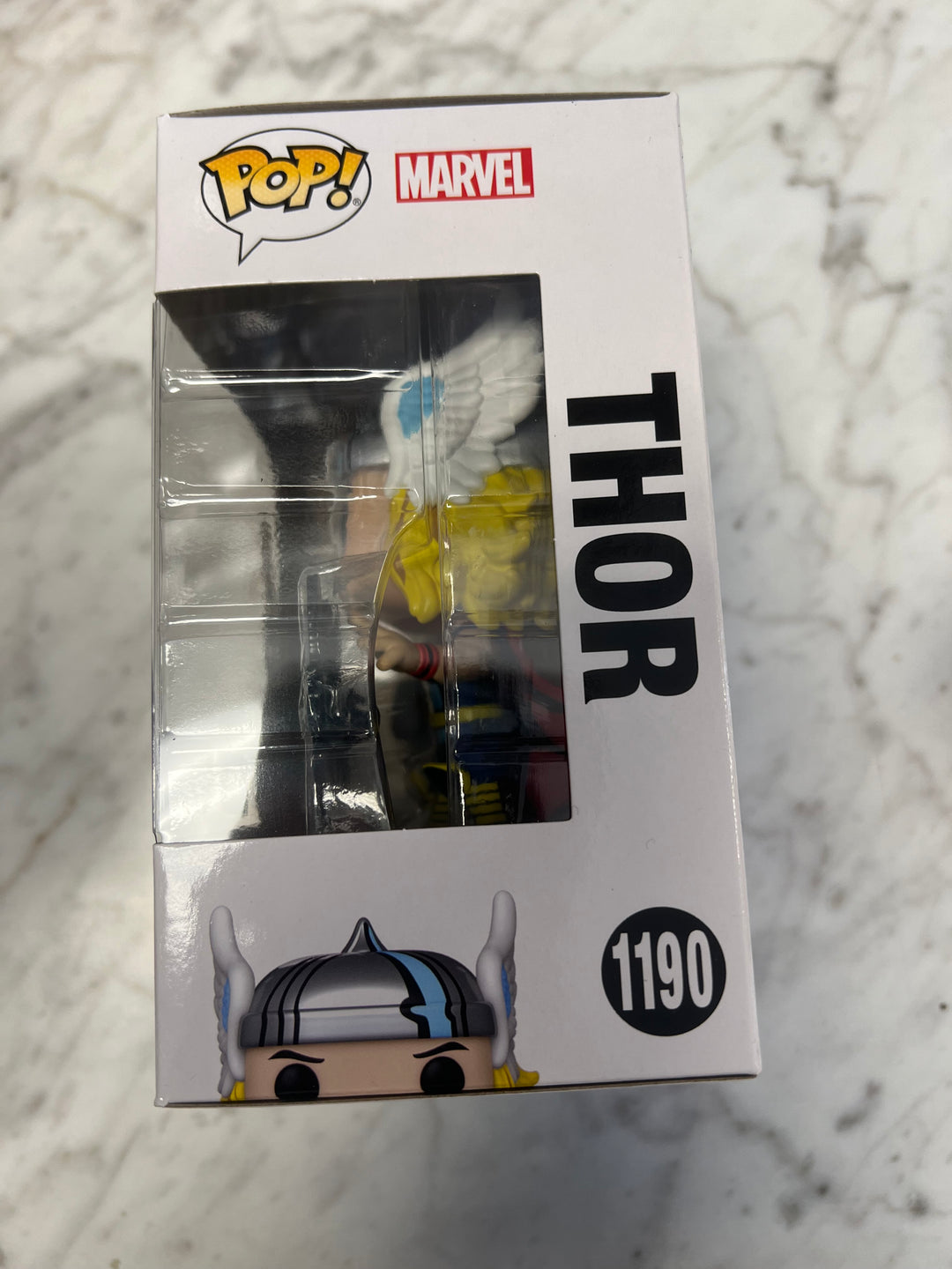 Funko Pop! Thor #1190 with Pin Avengers Collection Amazon Exclusive  FP1231