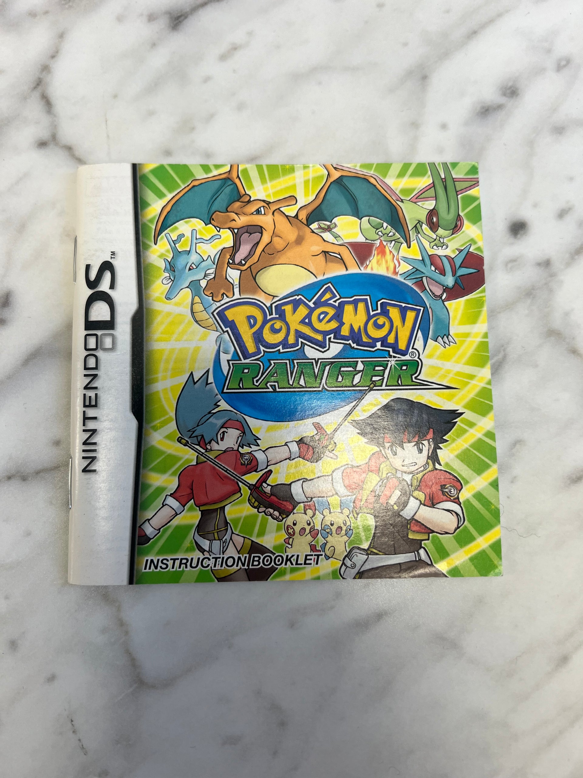Pokemon Ranger for Nintendo DS Manual ONLY DU92724 – Core