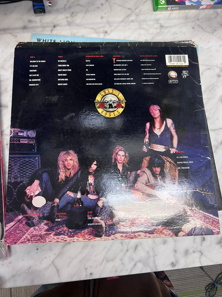Guns N Roses - Appetite for Destruction (VG Condition) Vinyl Record  VR22026
