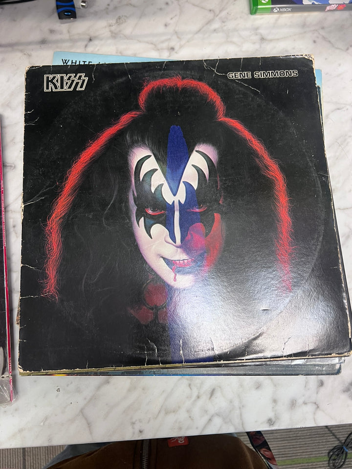 Kiss - Gene Simmons (VG Condition) Vinyl Record  VR22026