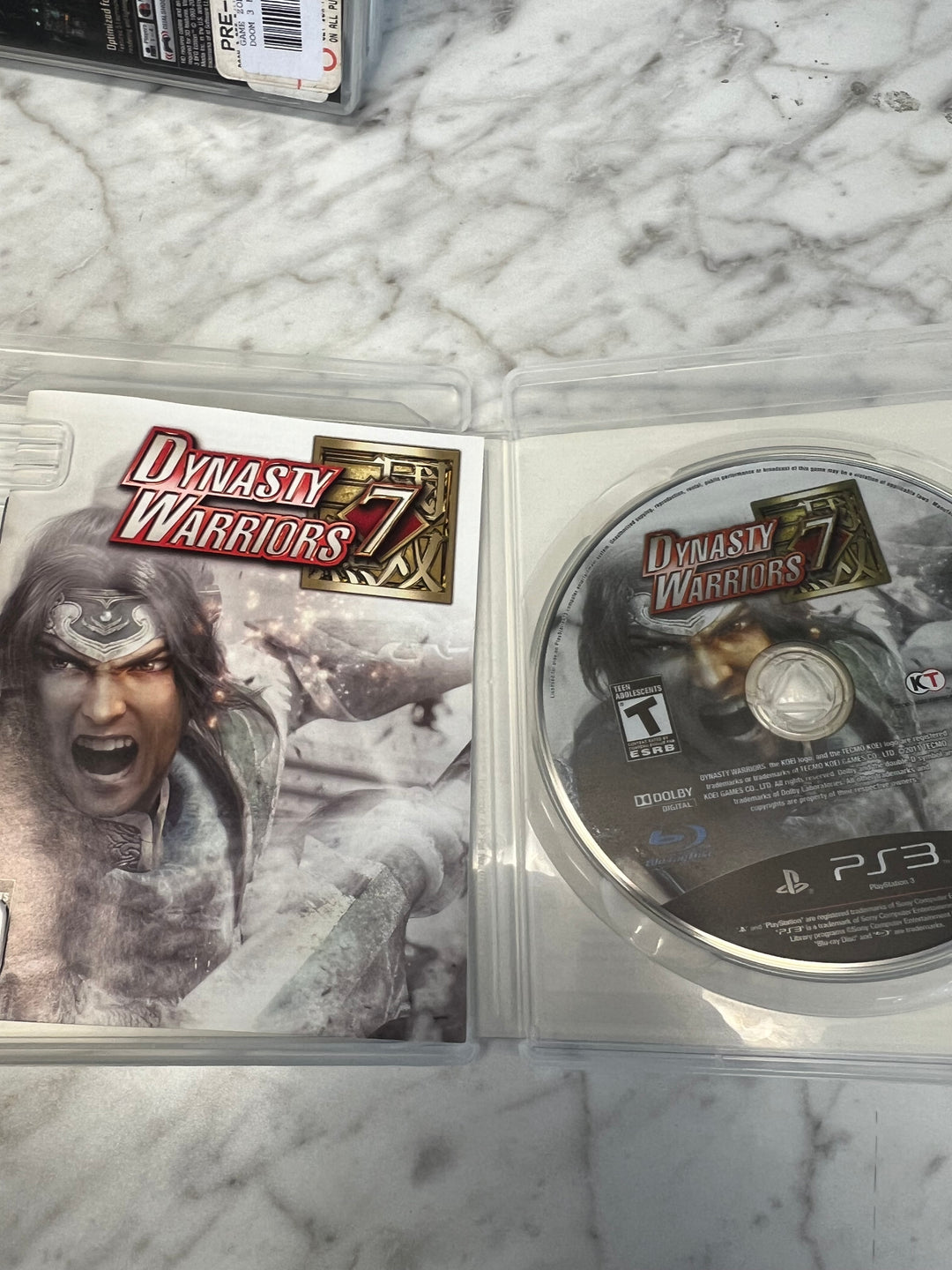 Dynasty Warriors 7 for Sony Playstation 3 PS3 in case. Tested and Working.     DO61224