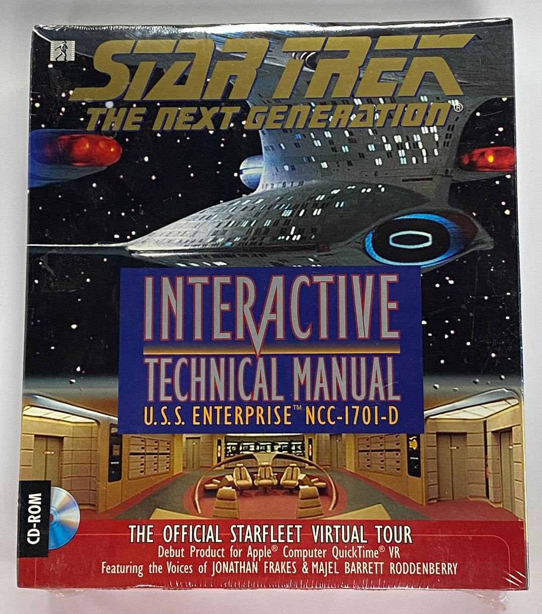 Star Trek The Next Generation Interactive Technical Manual PC CD-ROM PC7926
