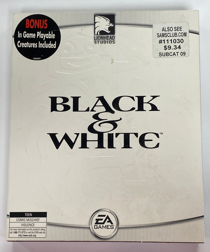 Black & White PC CD-ROM PC7926