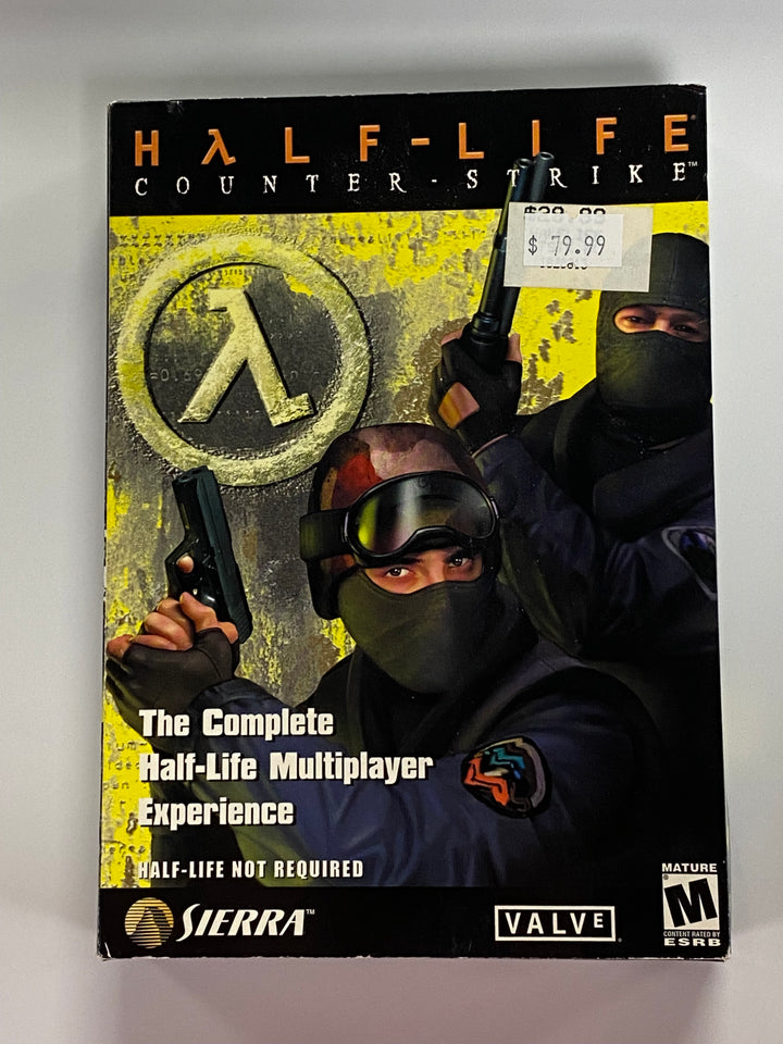 Half-Life: Counter Strike PC CD-ROM PC7826