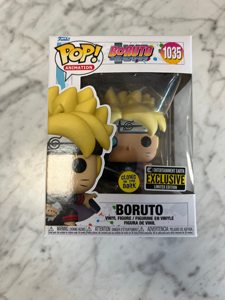 Funko Pop Boruto: BORUTO #1035 Glow In The Dark Entertainment Earth Exclusive! POP71524