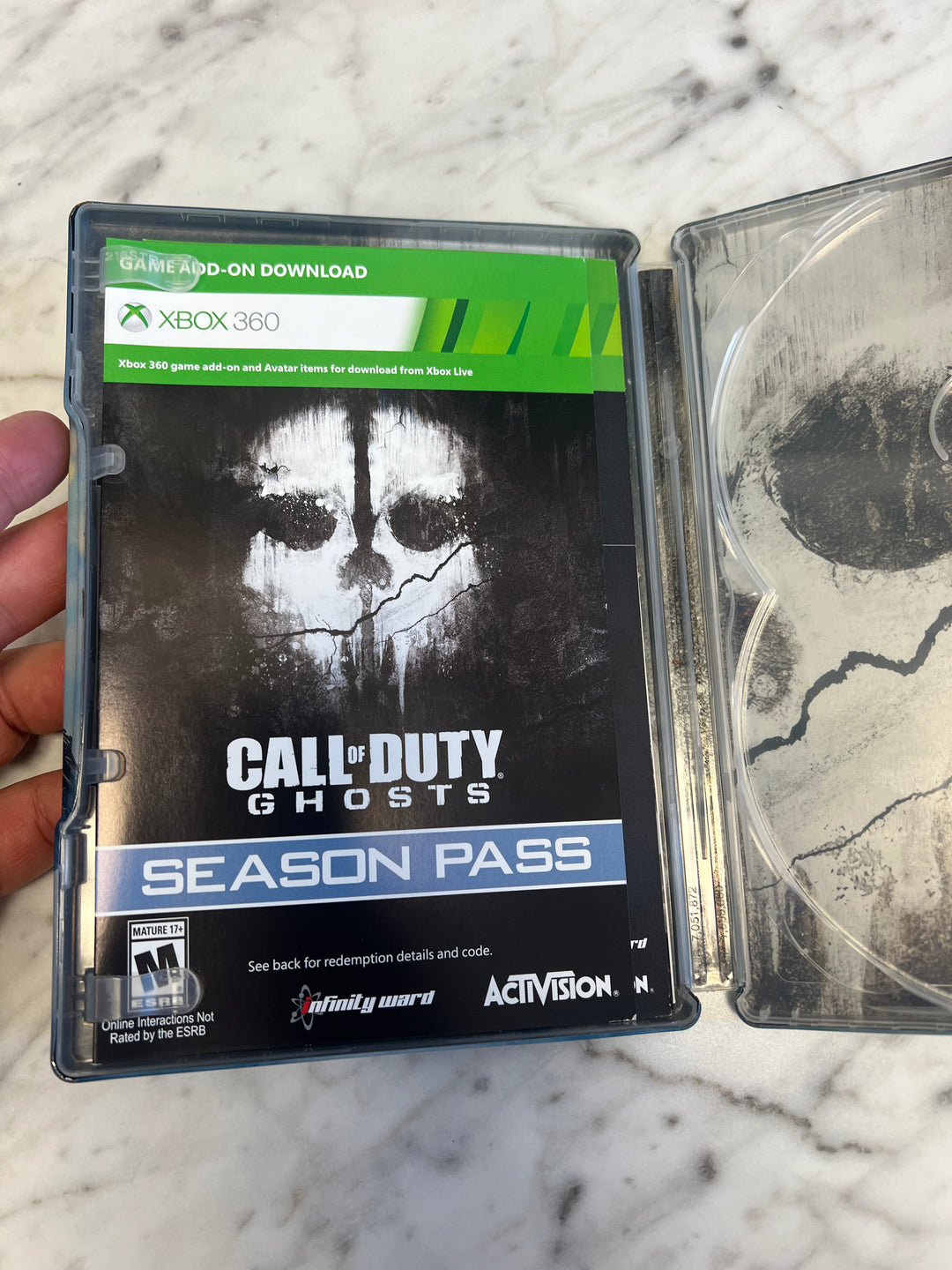 Call of Duty Ghosts Steelbook Case ONLY DU92724