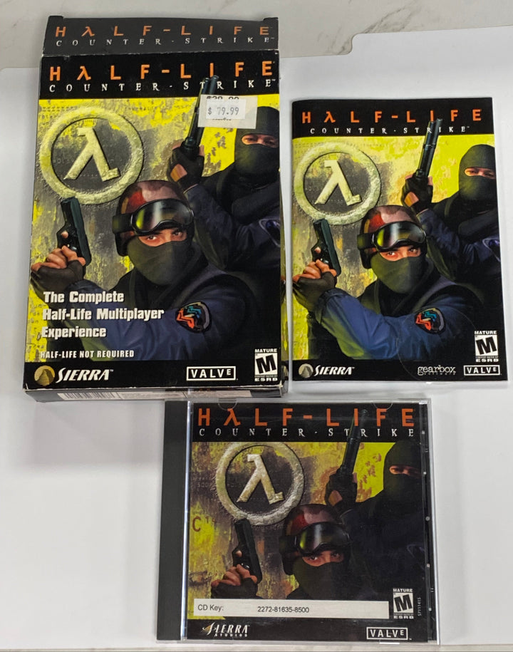 Half-Life: Counter Strike PC CD-ROM PC7826