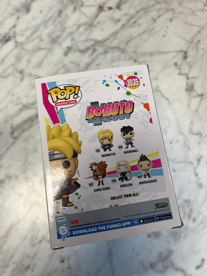 Funko Pop Boruto: BORUTO #1035 Glow In The Dark Entertainment Earth Exclusive! POP71524