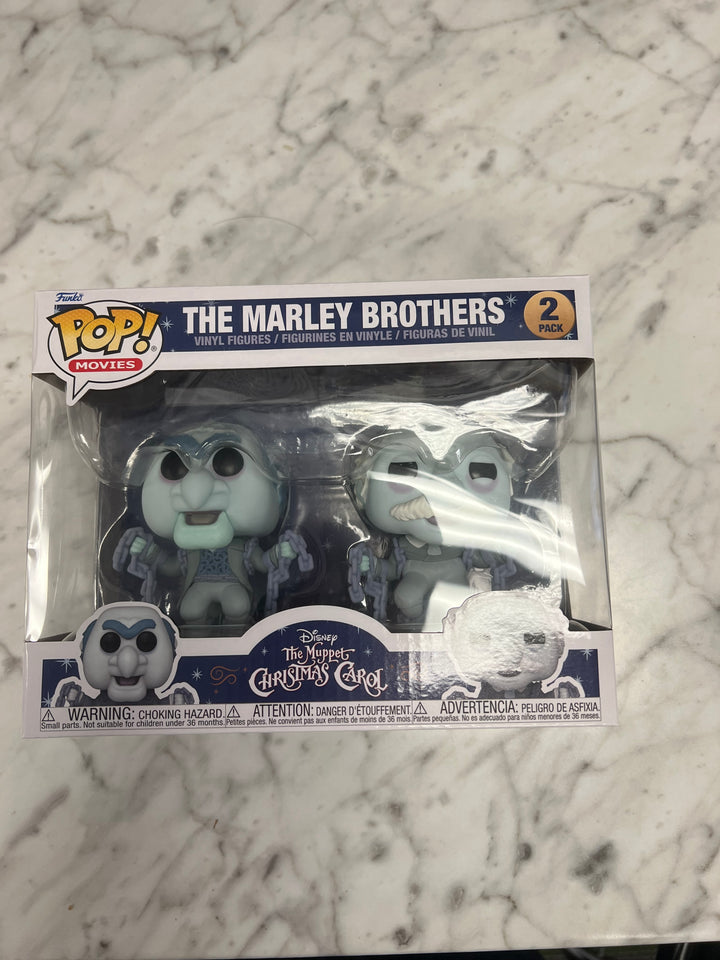 Funko Pop! Disney The Muppets Christmas Carol - The Marley Brothers - 2 Pack