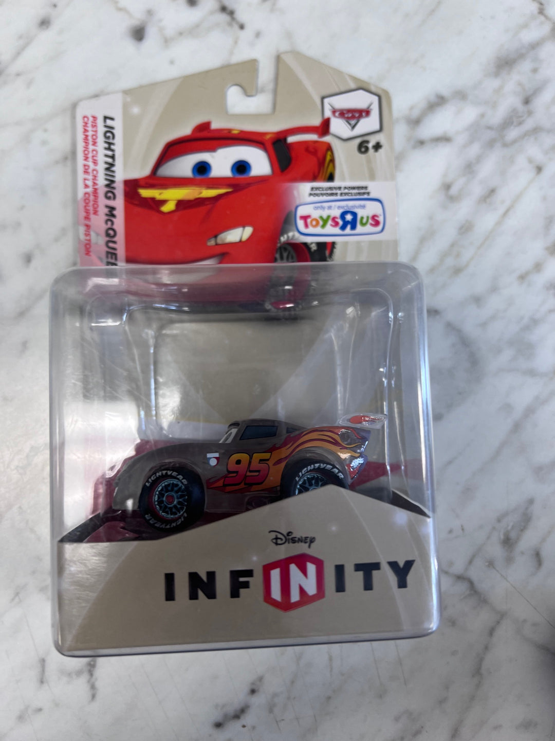 Disney Infinity Cars Lightning McQueen Toys R Us Exclusive New in Box NT101425