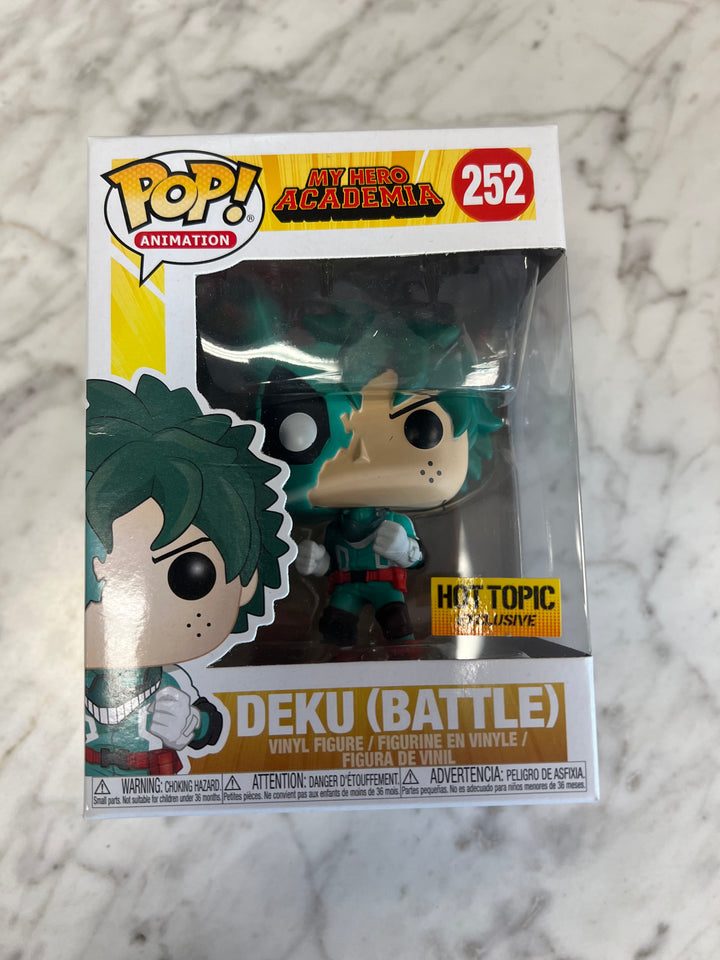 Funko POP! Animation: My Hero Academia - Deku (Battle) #252 Hot Topic Exclusive UD93024