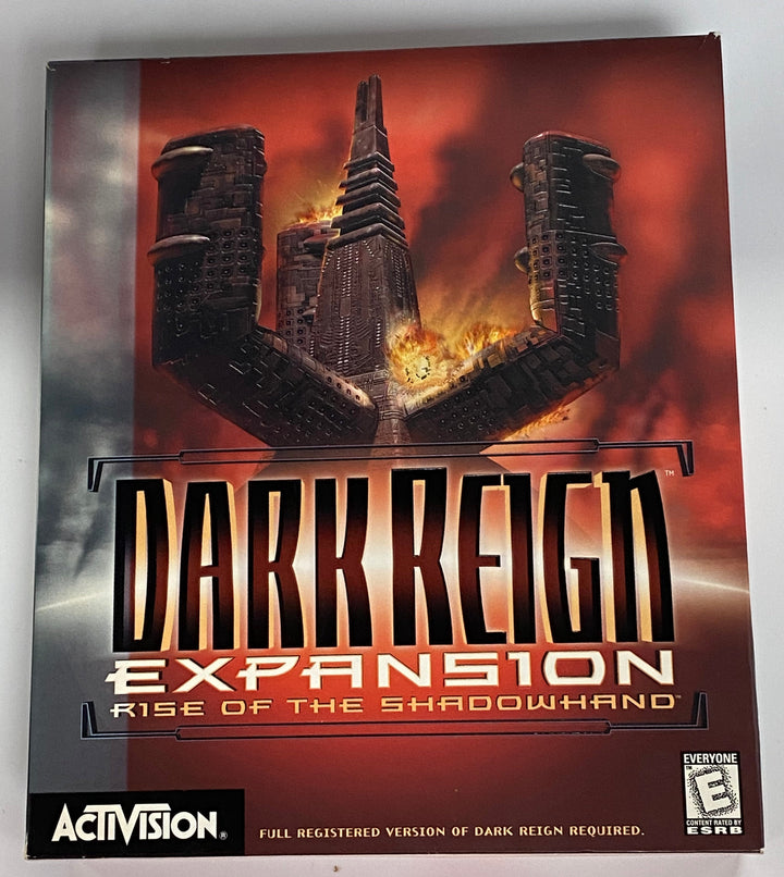 Dark Reign Expansion: Rise Of The Shadowhand PC CD-ROM PC7926