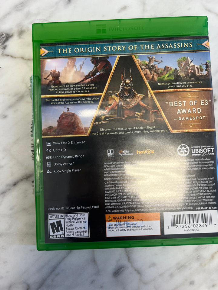 Assassin's Creed Origins for Xbox One Case ONLY DU92724