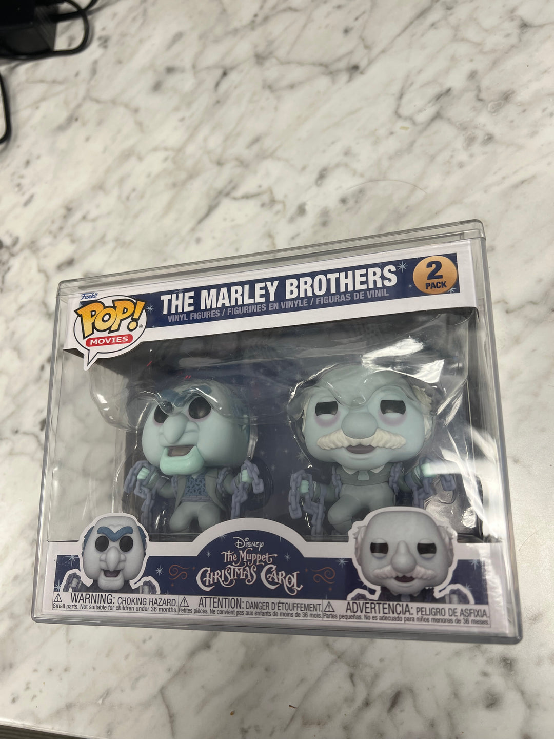 Funko Pop! Disney The Muppets Christmas Carol - The Marley Brothers - 2 Pack