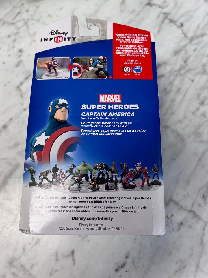Disney Infinity 2.0 Captain America New in Box NT101425