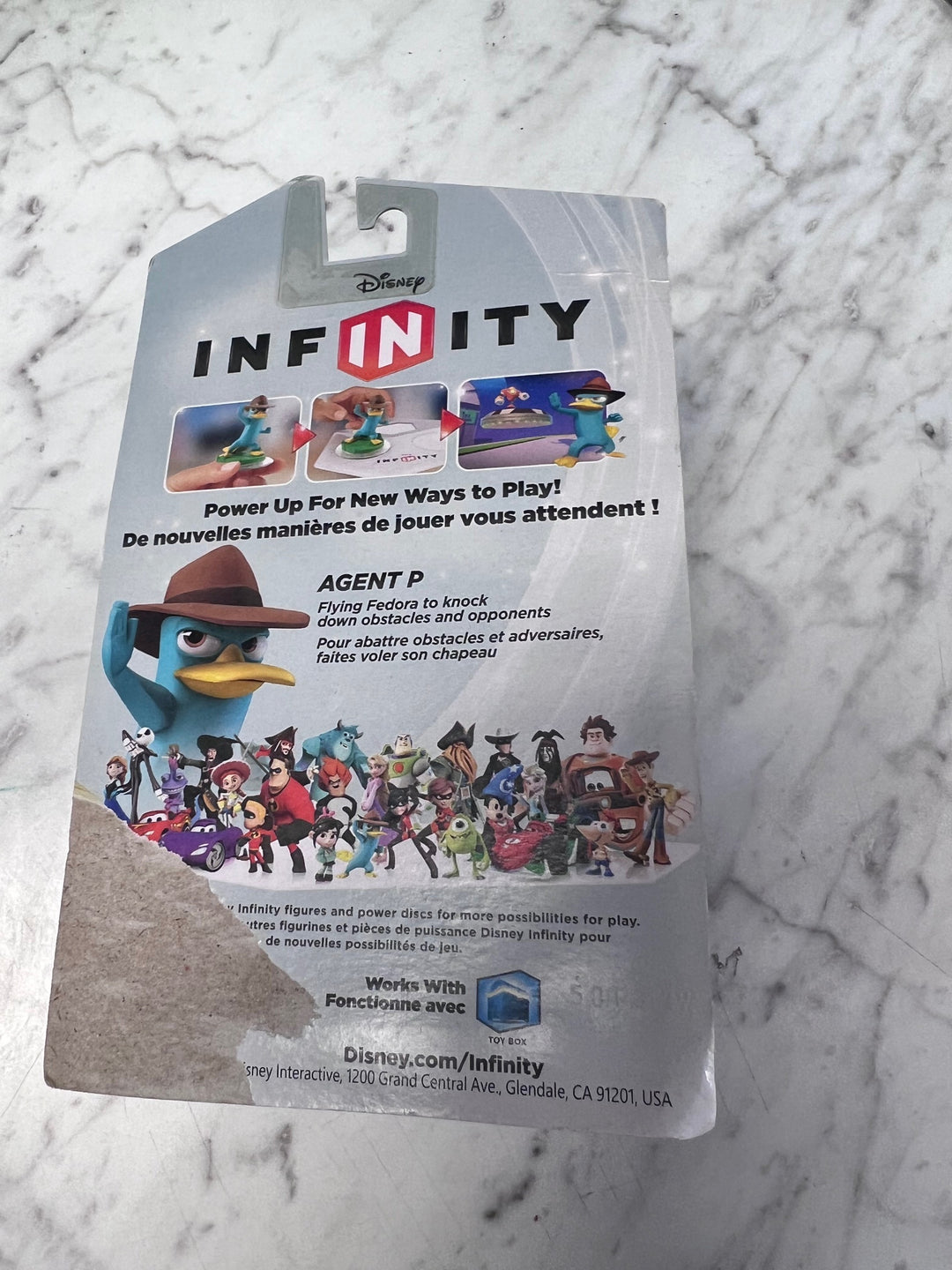 Disney Infinity Agent P Platypus Pummel New in Box NT101425