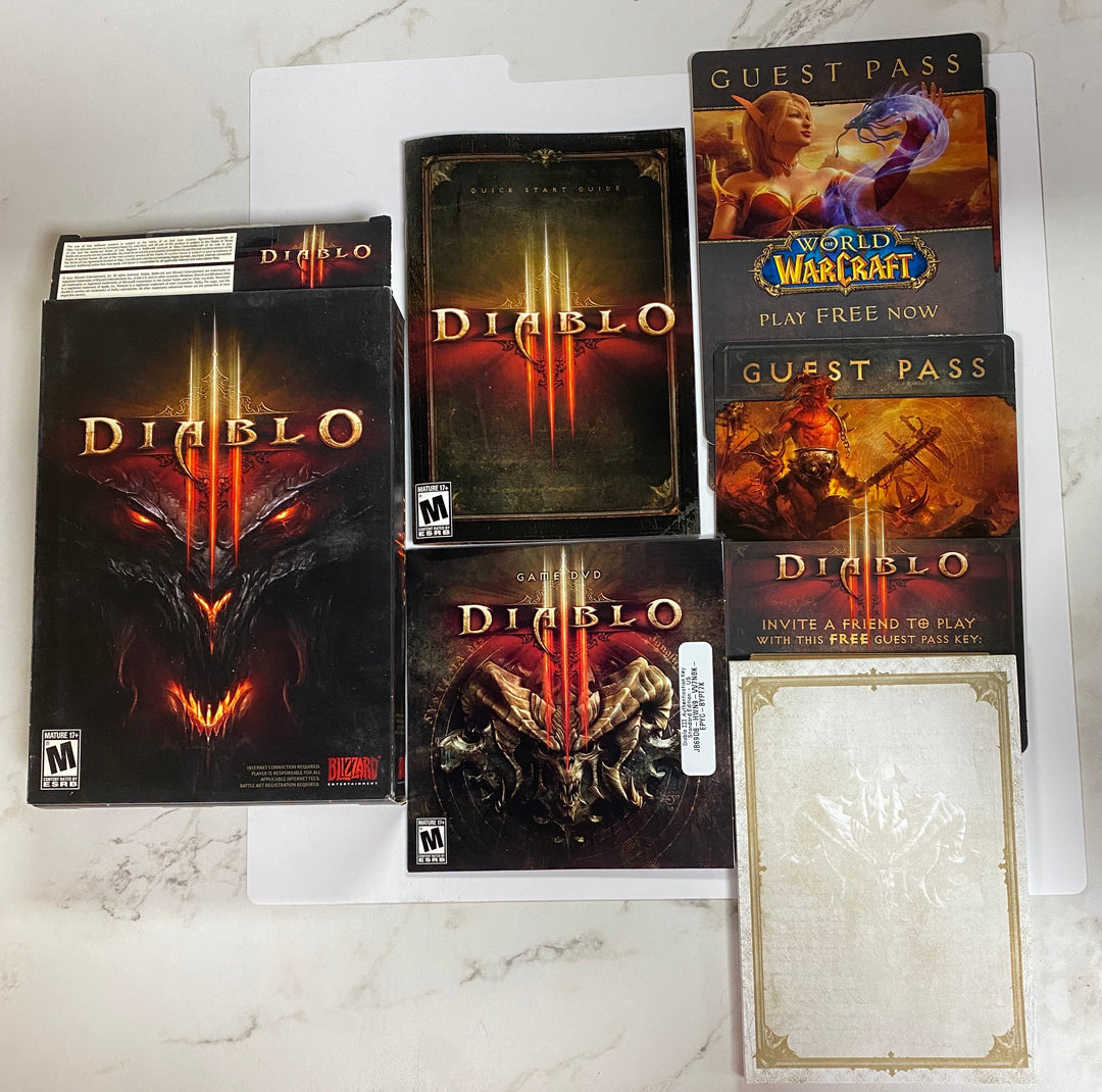 Diablo III (3) PC CD-ROM PC7926