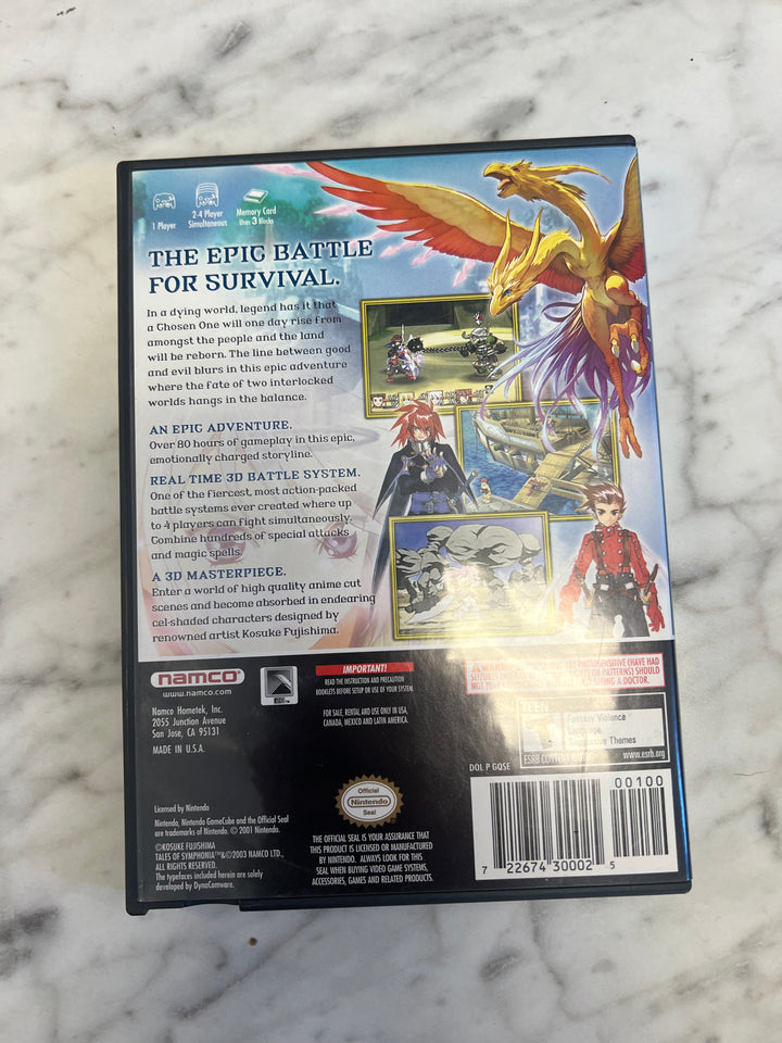 Tales of Symphonia for Nintendo Gamecube Case ONLY DU92724
