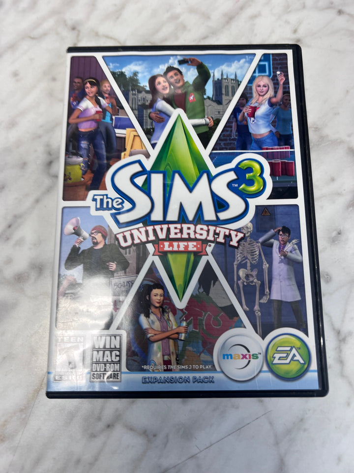 The Sims 3 University Life Expansion Pack (Requires Sims 3) PC-DVD ROM  PC101425