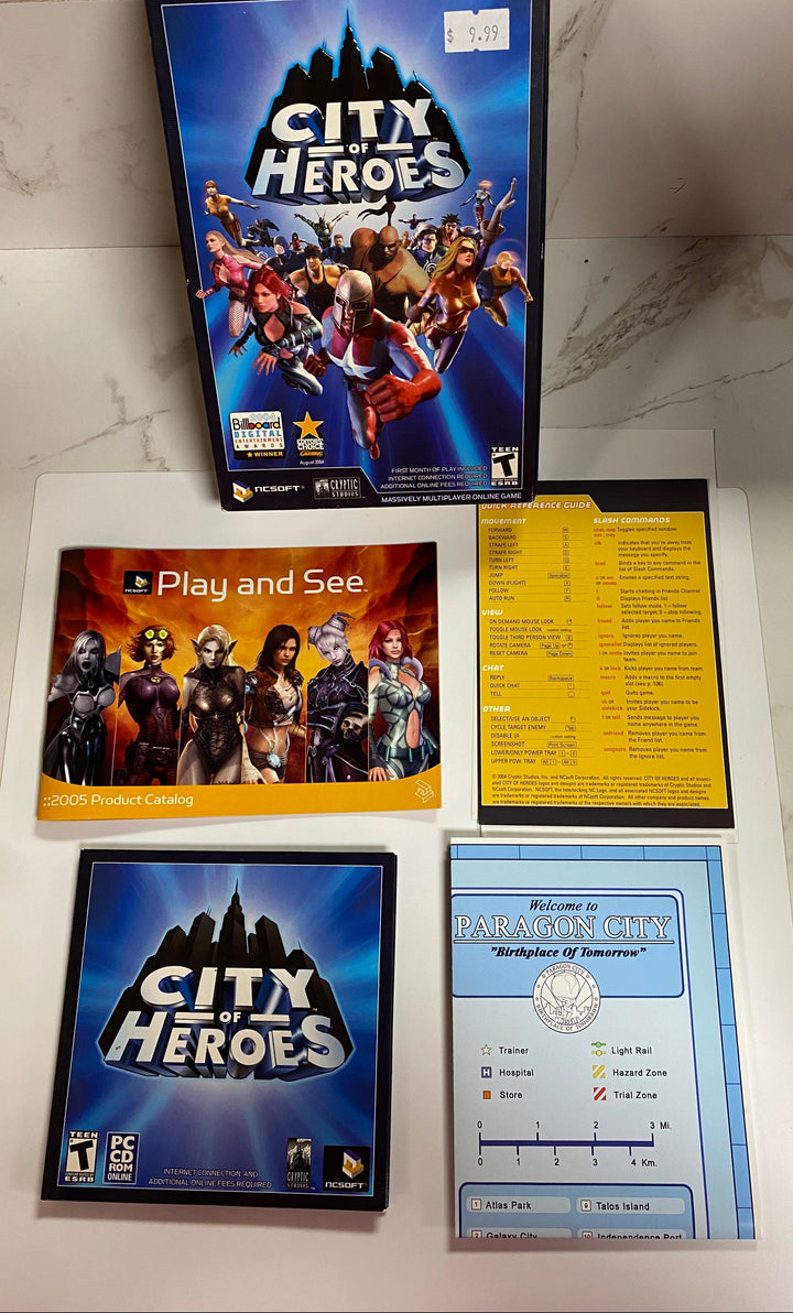 City of Heroes PC CD-ROM PC7926