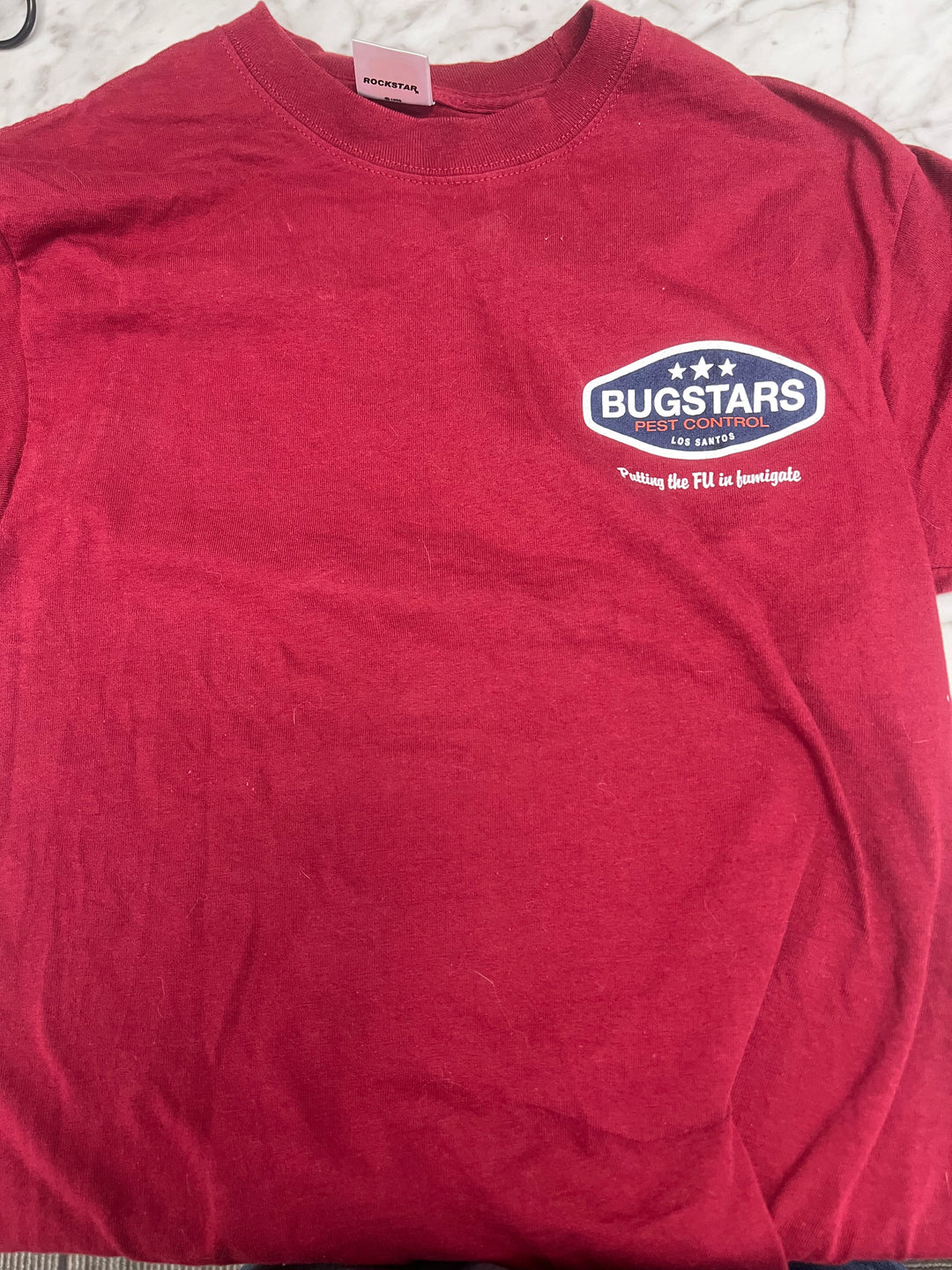 Rockstar Games Bugstars Pest Control Grand Theft Auto V T-Shirt Size S?