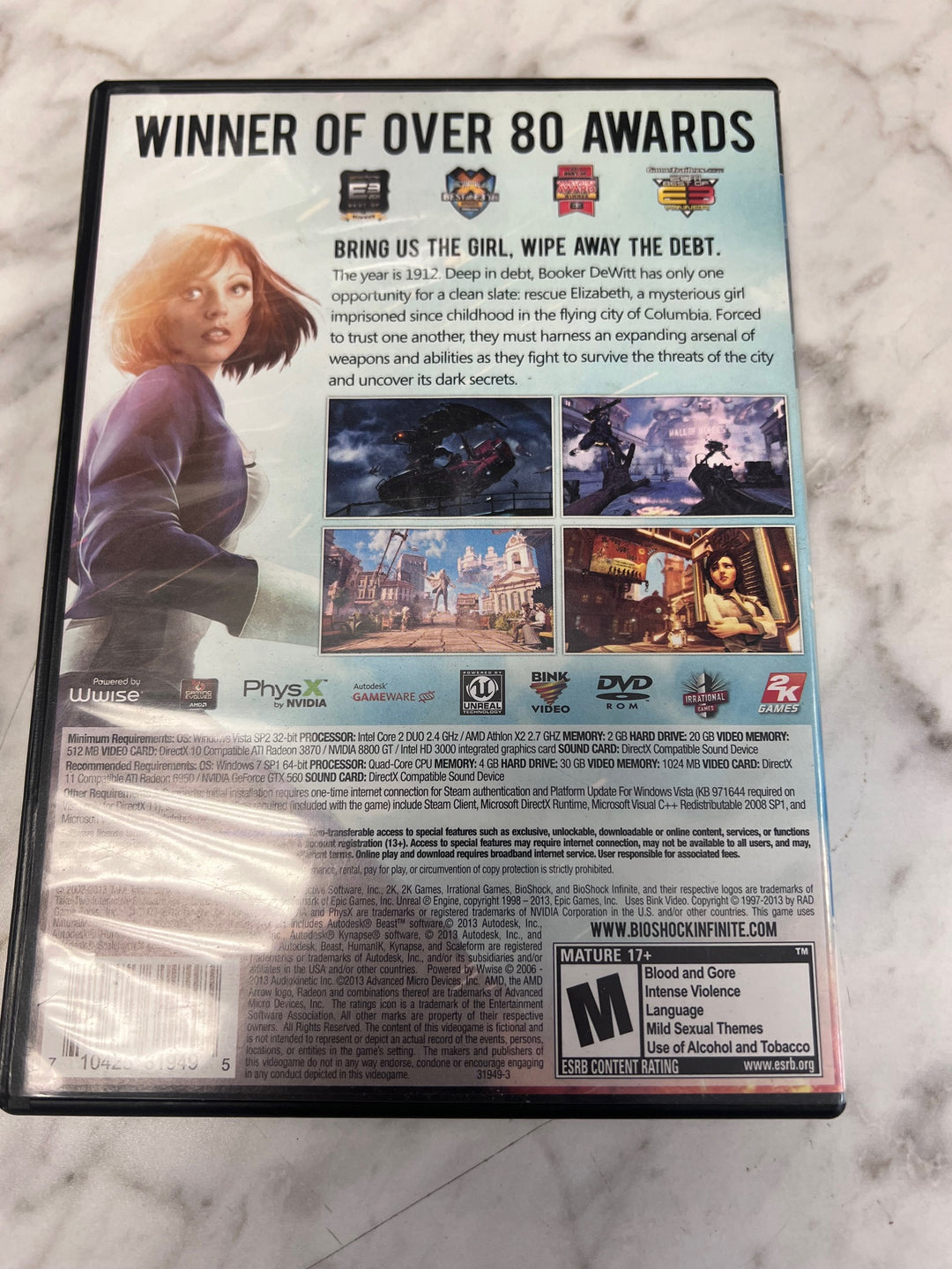 Bioshock Infinite PC-DVD ROM  PC101425