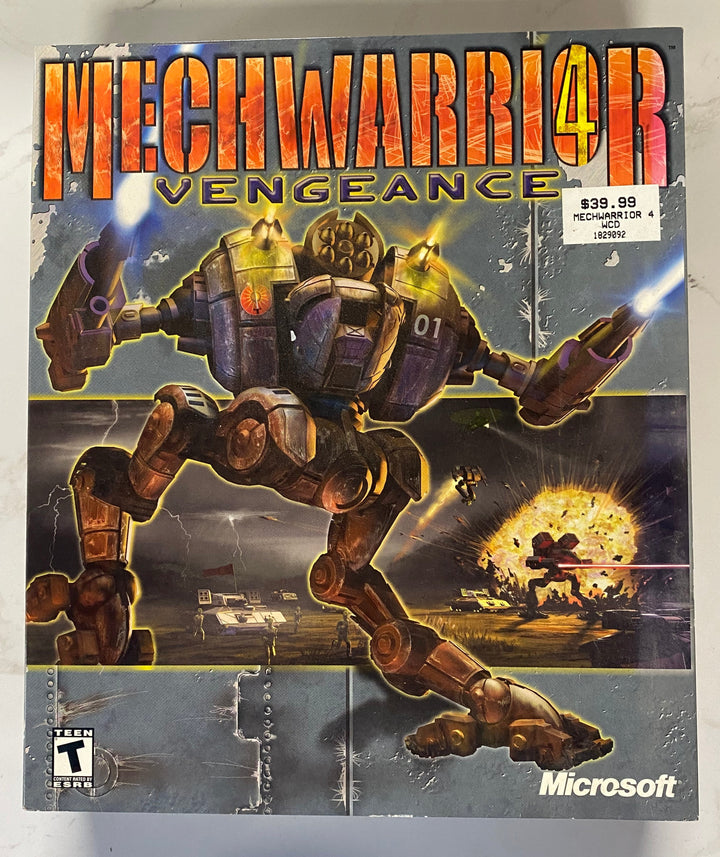 MechWarrior 4: Vengeance PC CD-ROM PC71026