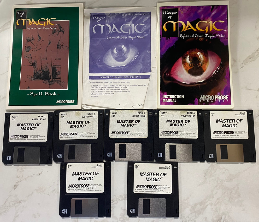 Master of Magic PC CD-ROM PC71026