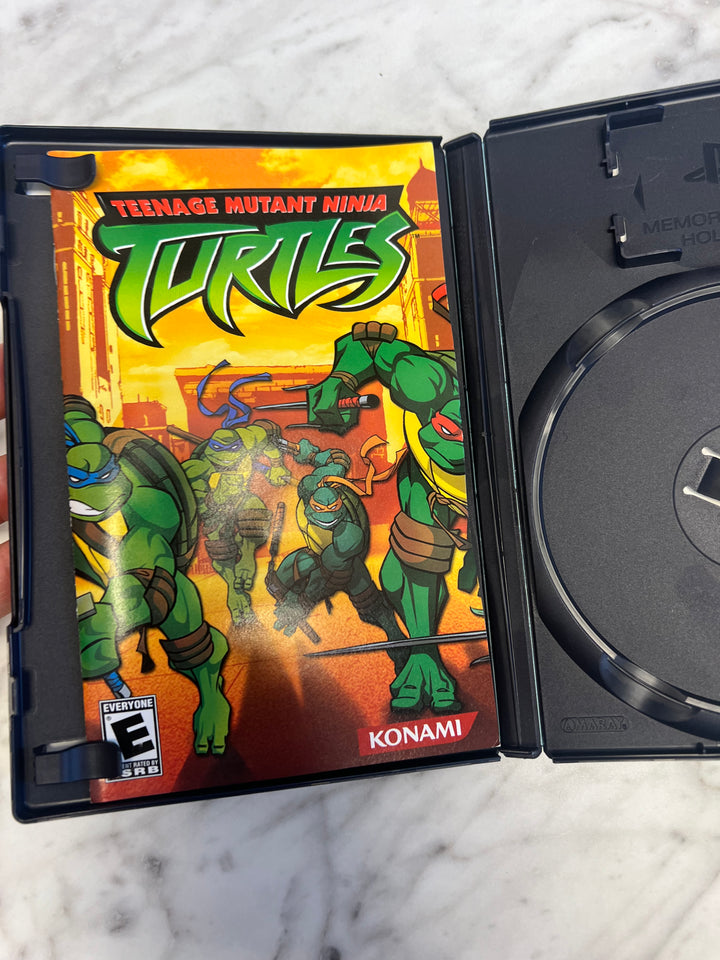 Teenage Mutant Ninja Turtles PS2 Playstation 2 Case and Manual ONLY DU92724