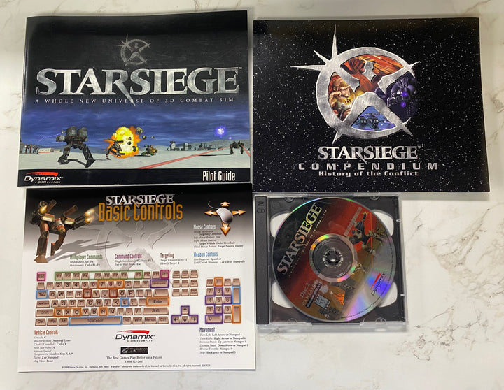 Starsiege PC CD-ROM PC71026