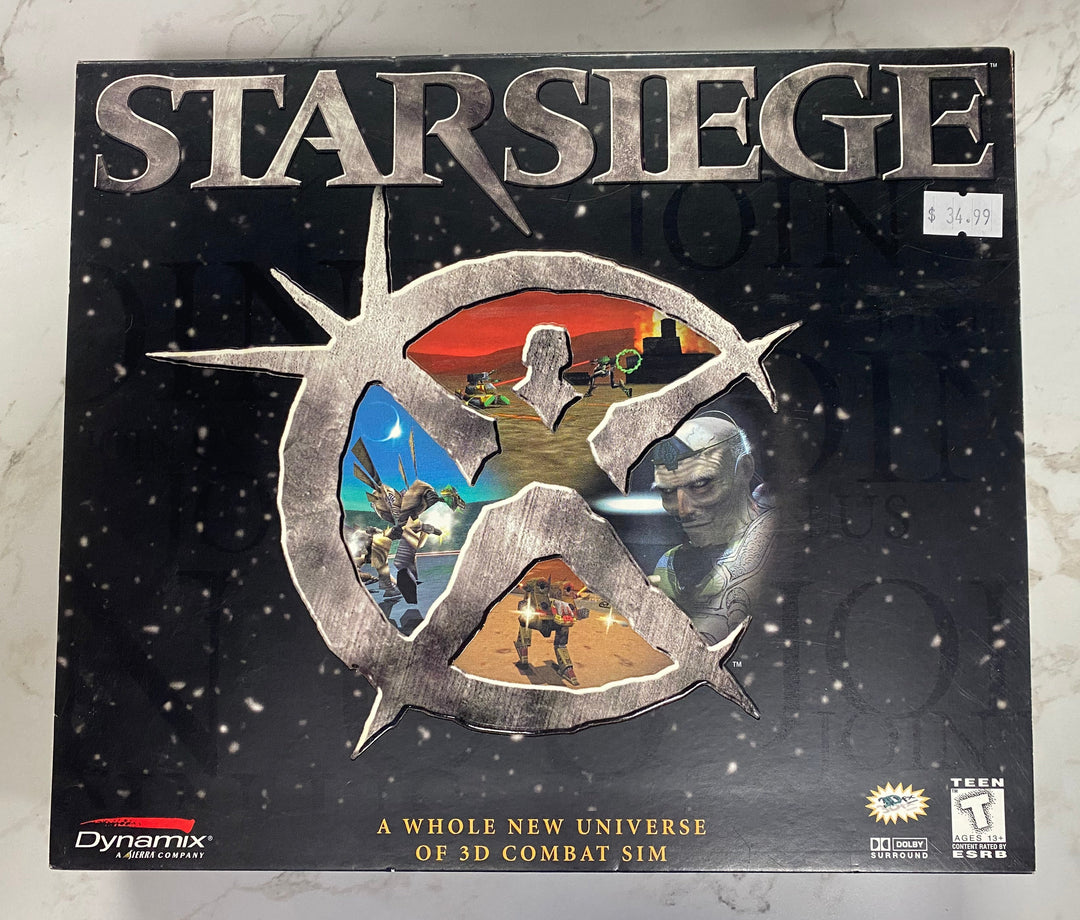 Starsiege PC CD-ROM PC71026